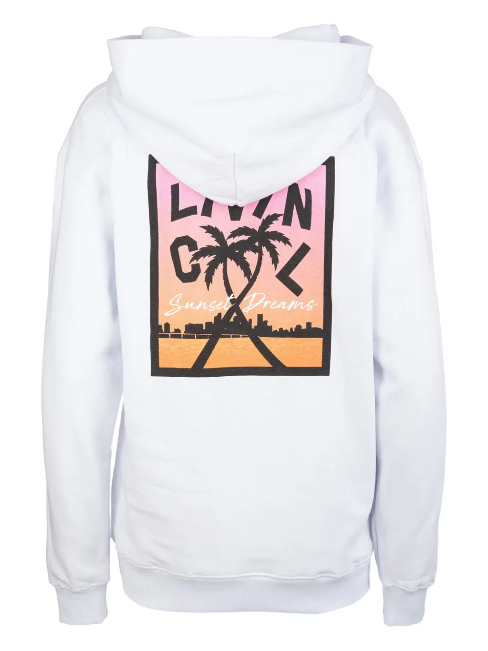 LIVINCOOL palm tree-embroidered hoodie | Hoodies | Image 2