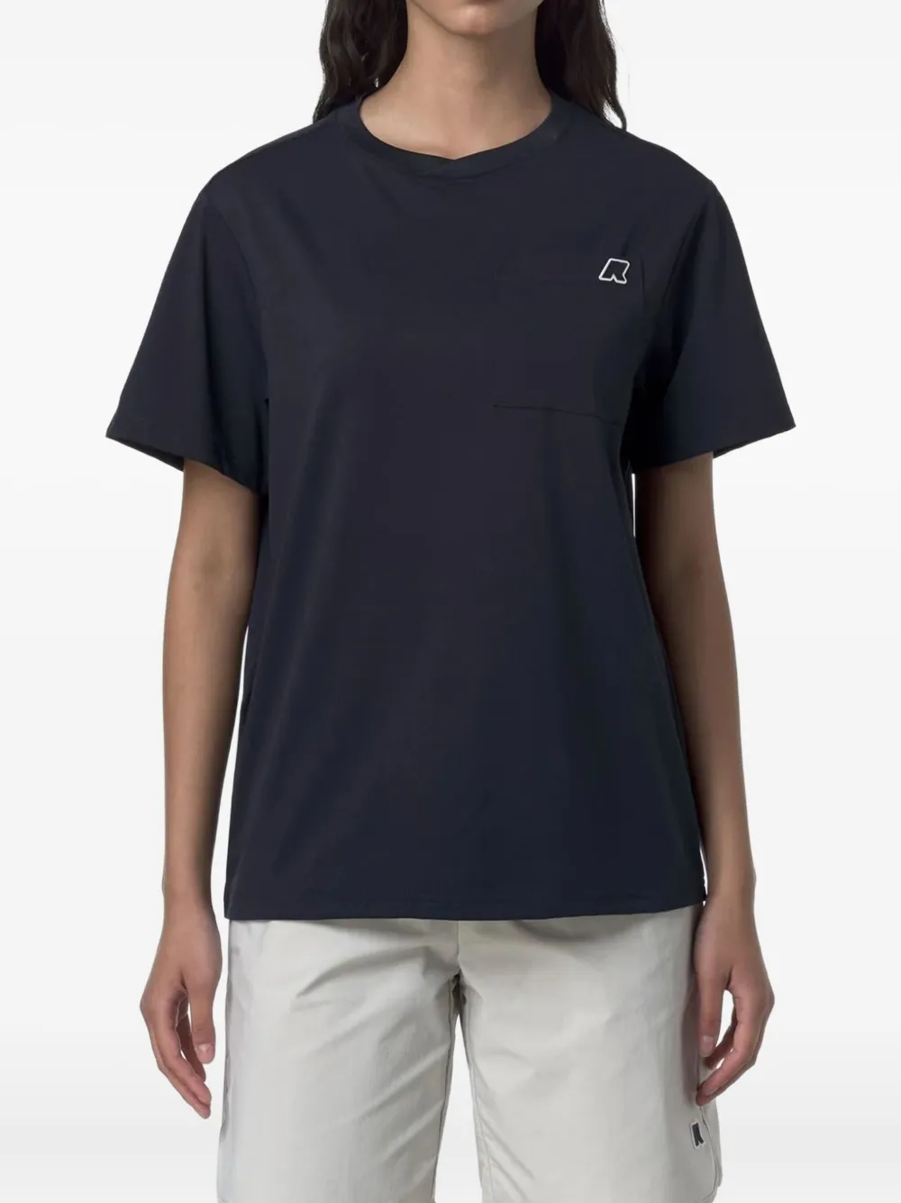 K-Way T-shirt met zak Blauw
