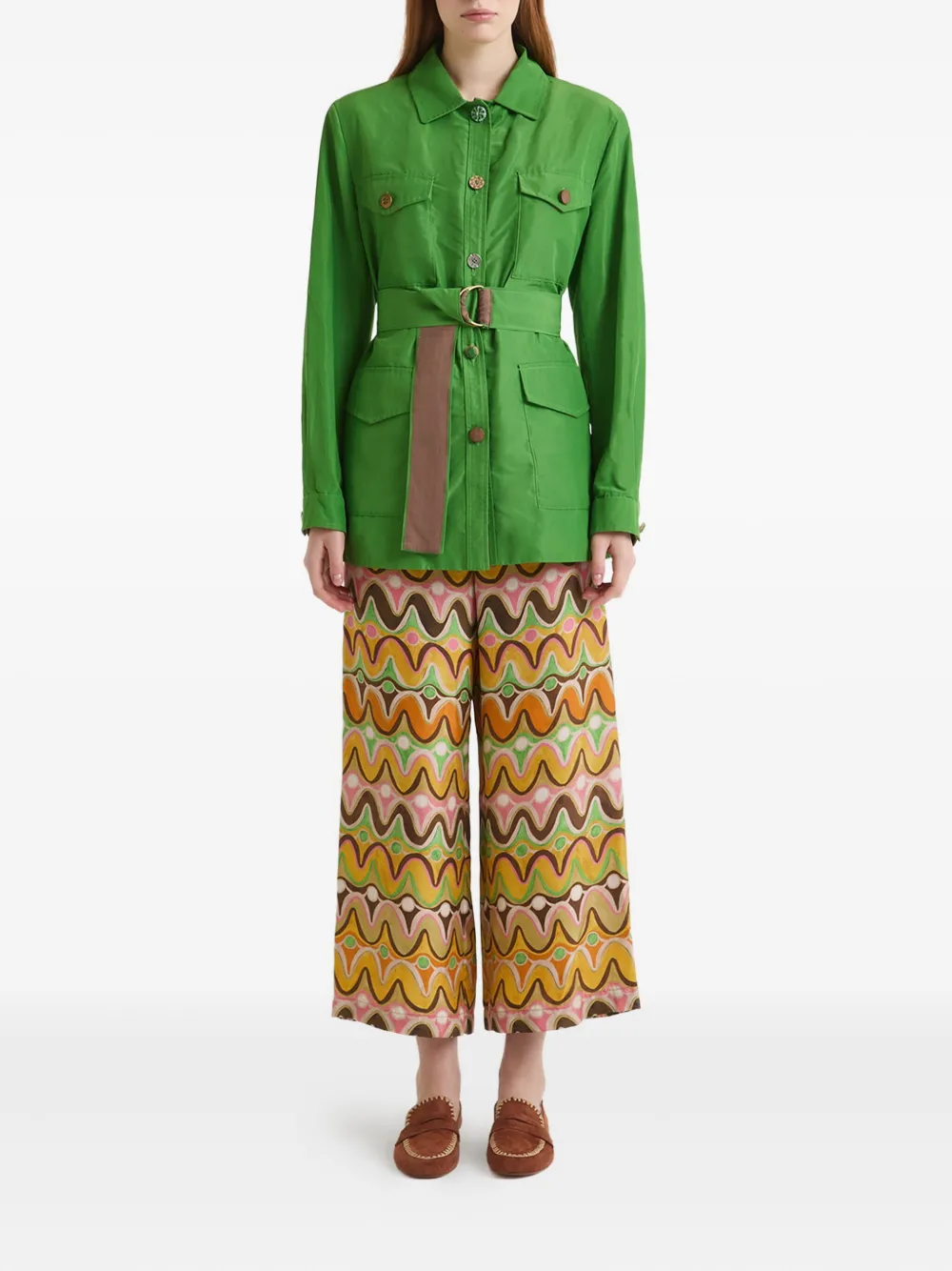 MALIPARMI Giacca oversize con cintura | Giacche oversize | Image 2