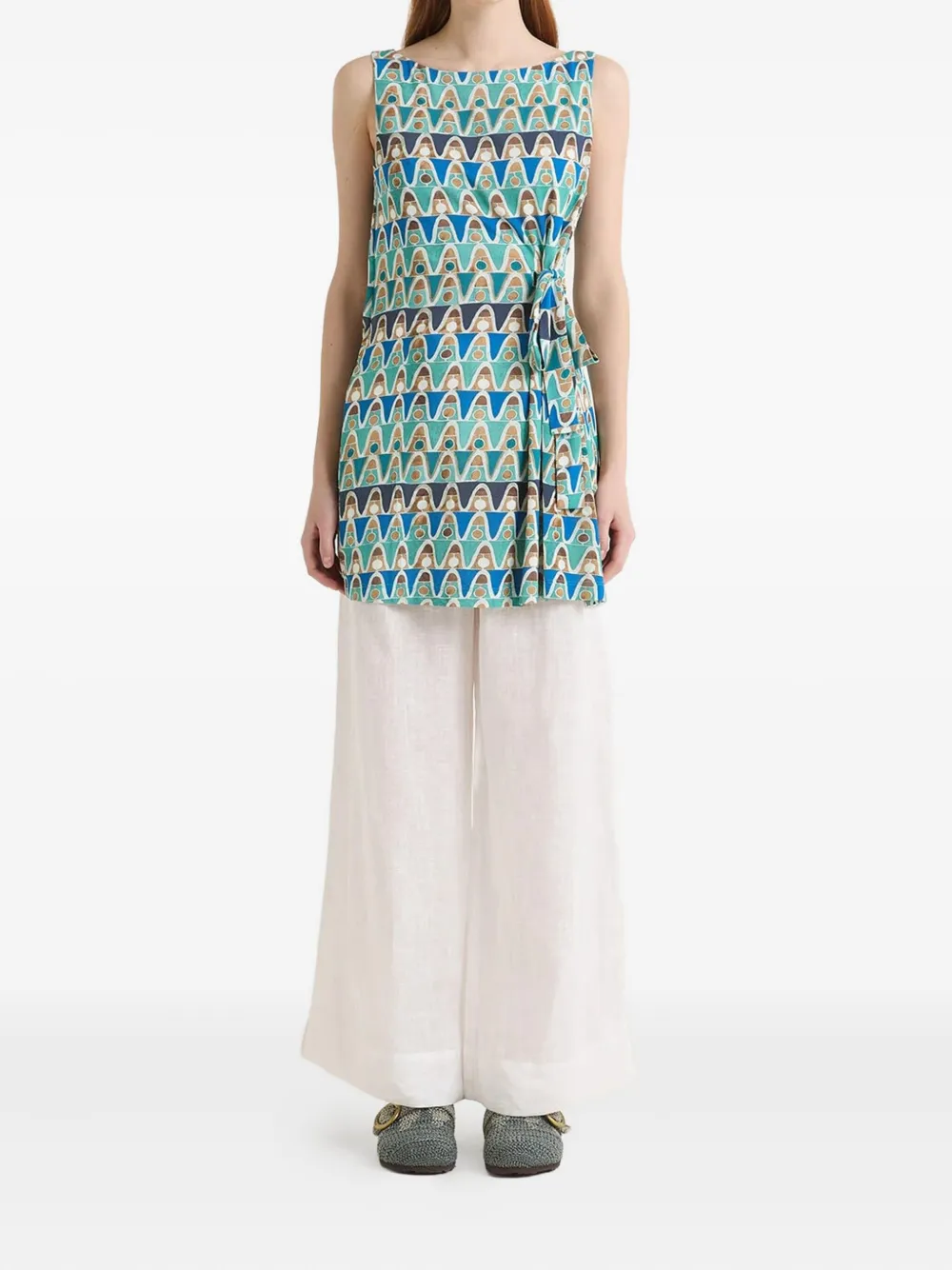 MALIPARMI Top con stampa geometrica | T-shirt | Image 2
