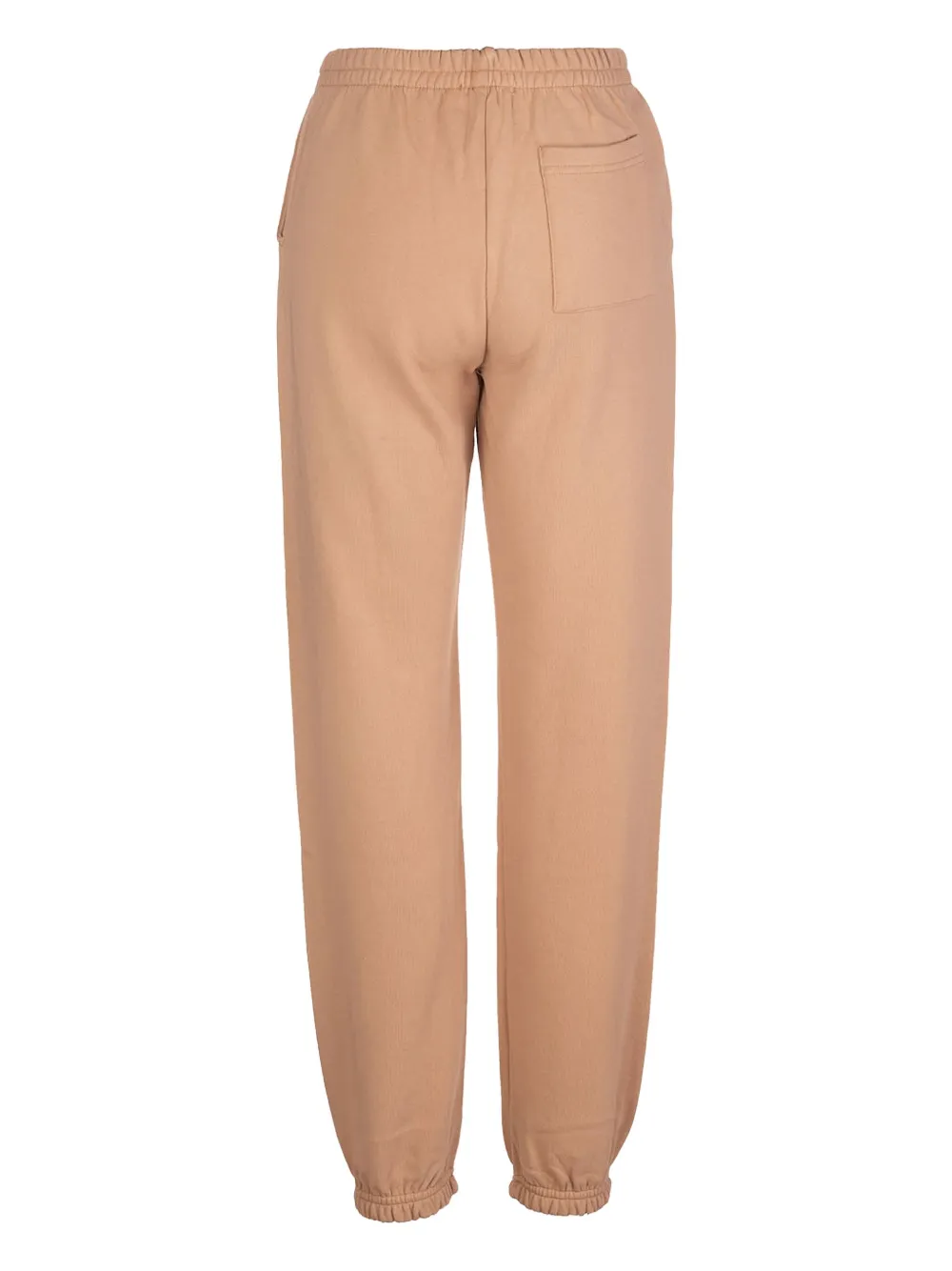 LIVINCOOL logo-print cotton track pants Beige