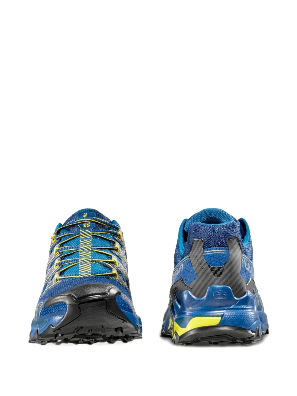 La Sportiva Trail running sneakers met patroon Blauw