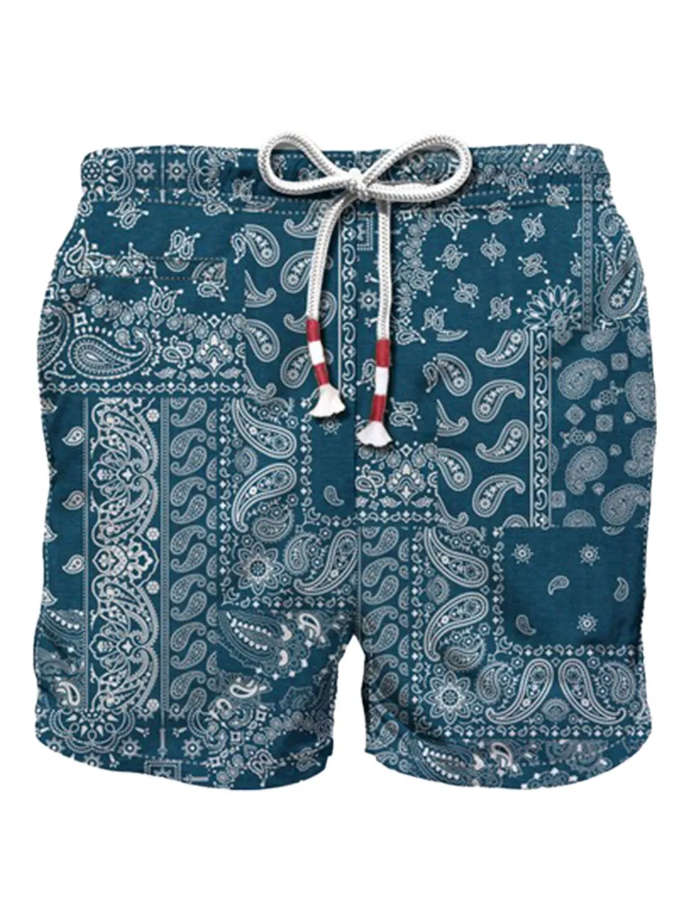 MC2 Saint Barth Bandana zwembroek met paisley-print Blauw