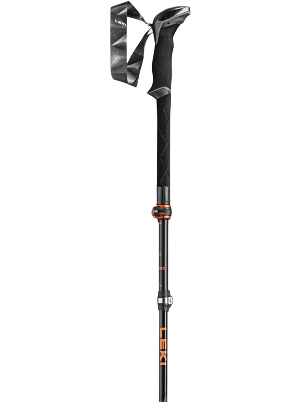 LEKI Makalu FX Carbon wandelstok Zwart