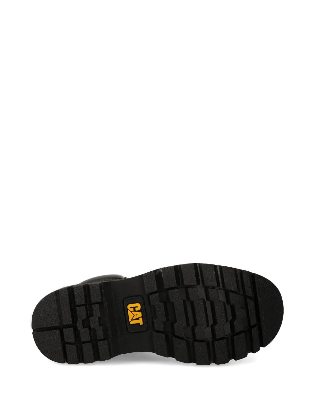 caterpillar lace-up chunky-sole boots Black