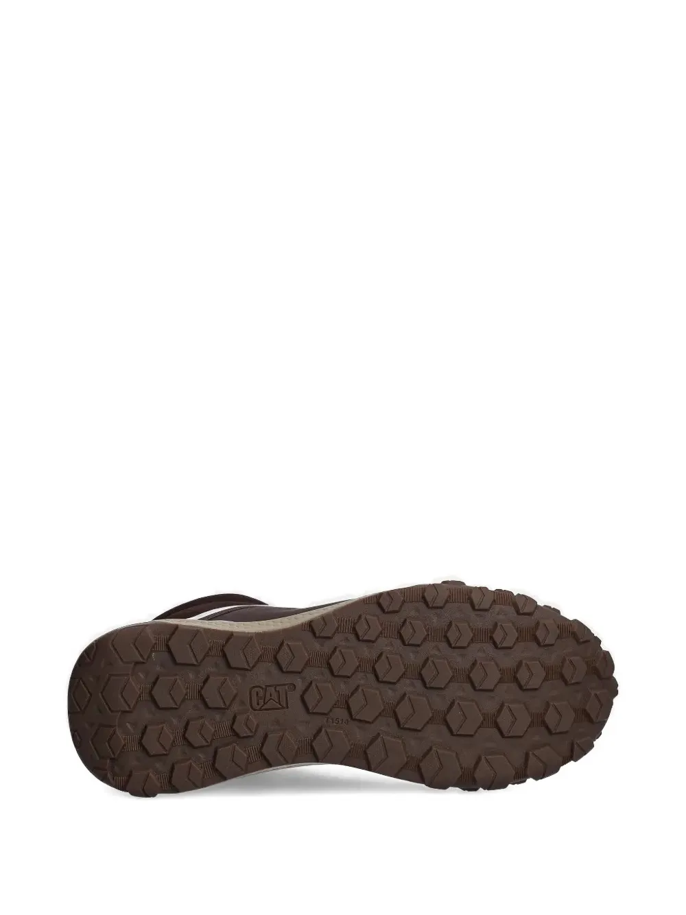caterpillar Gewatteerde high-top sneakers Bruin