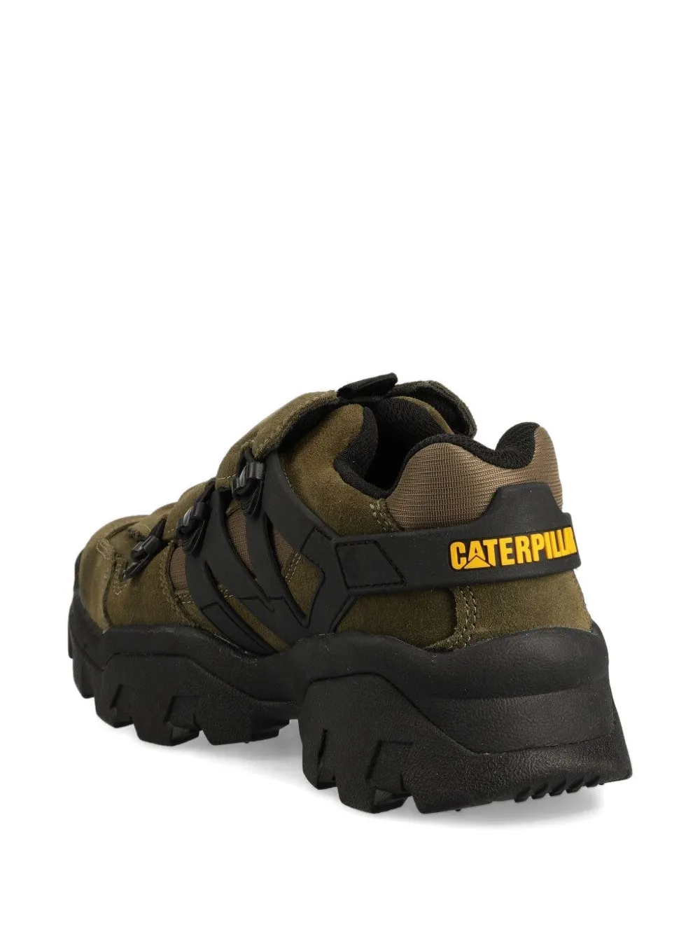 caterpillar hook-and-loop strap sneakers Green