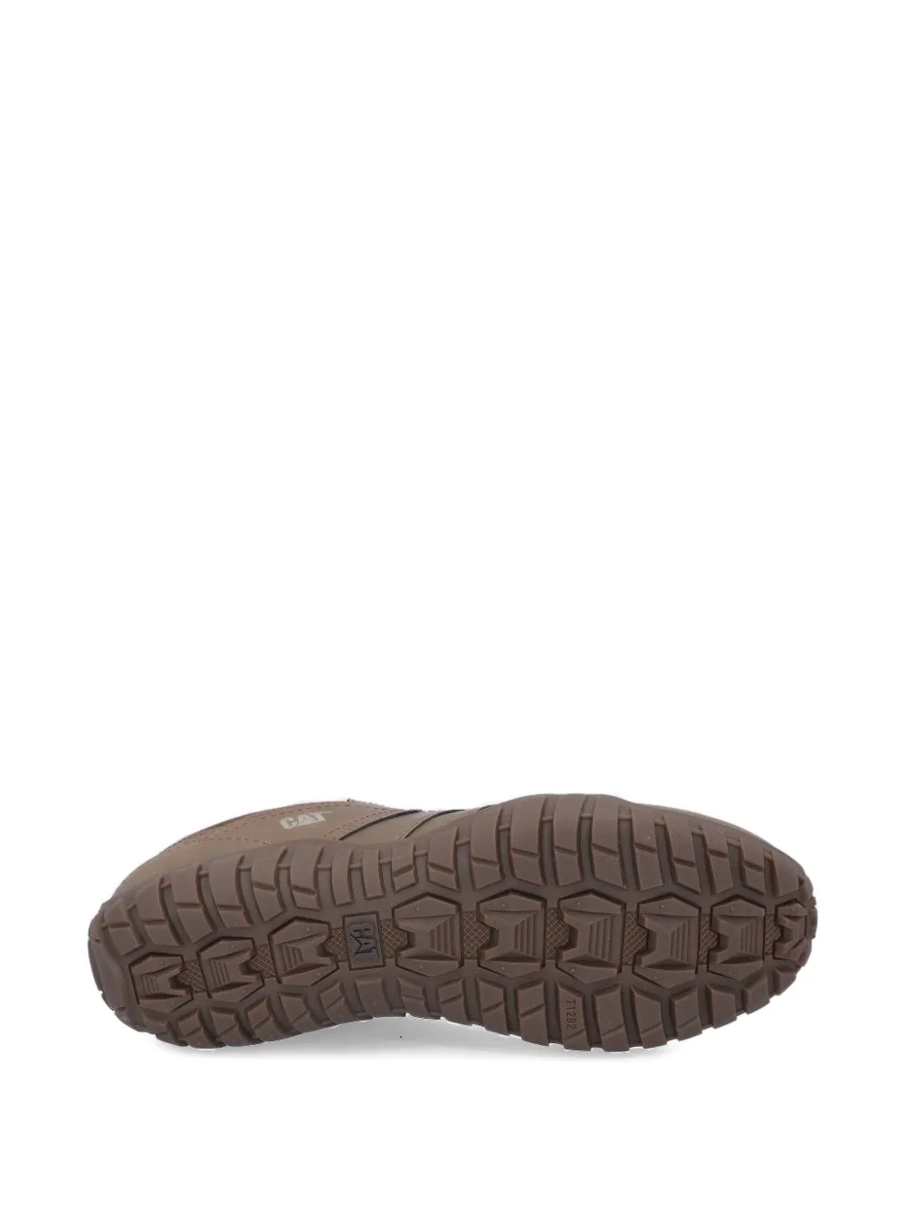 caterpillar Low-top sneakers met mesh Bruin
