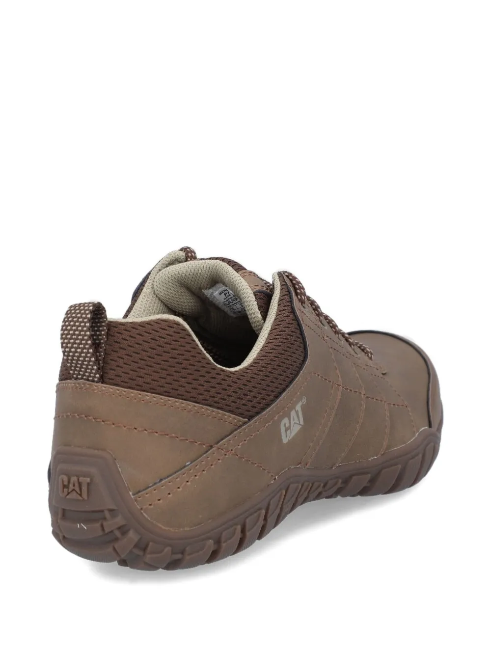 caterpillar Low-top sneakers met mesh Bruin