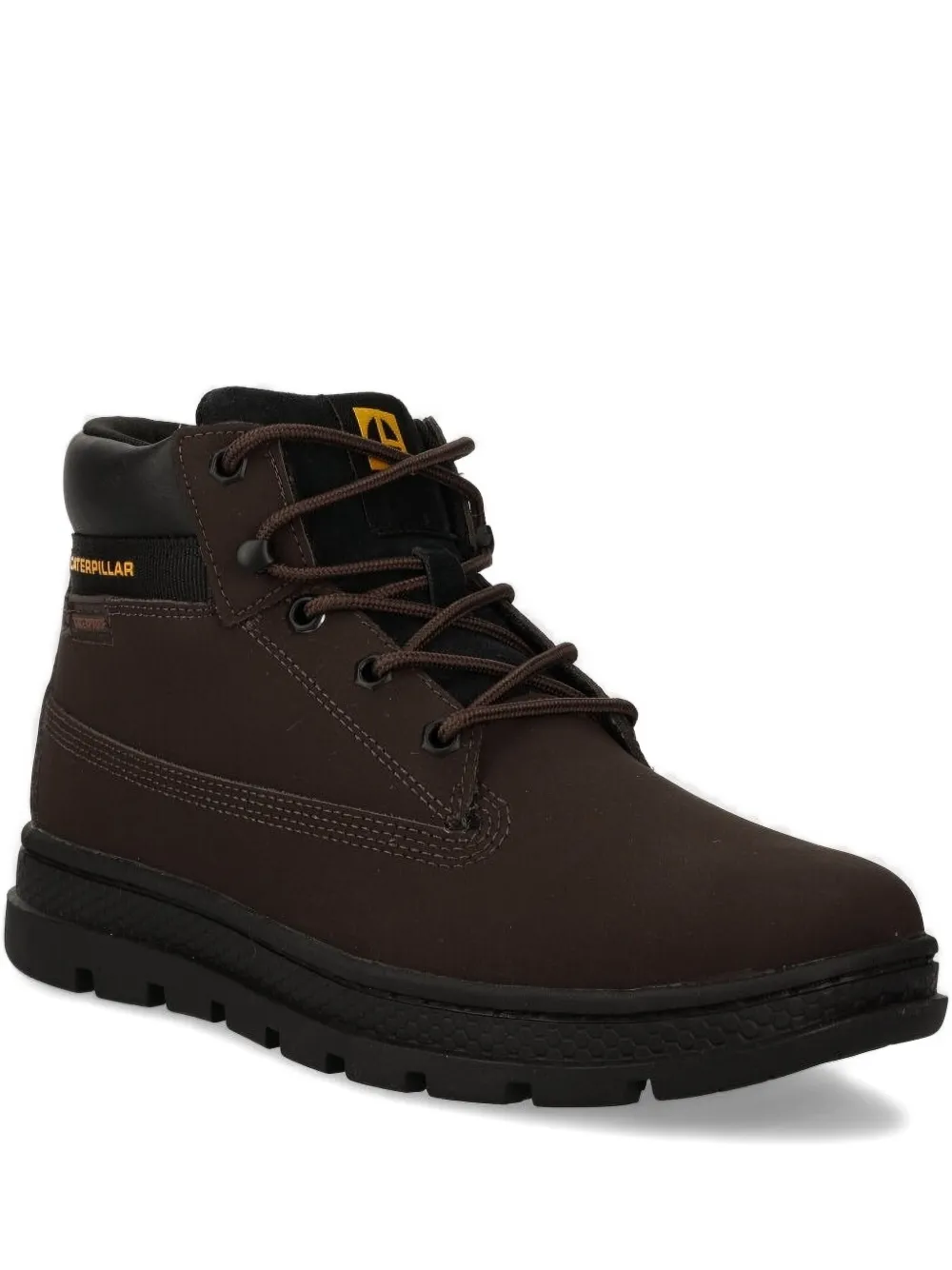 Caterpillar lace-up suede boots Brown