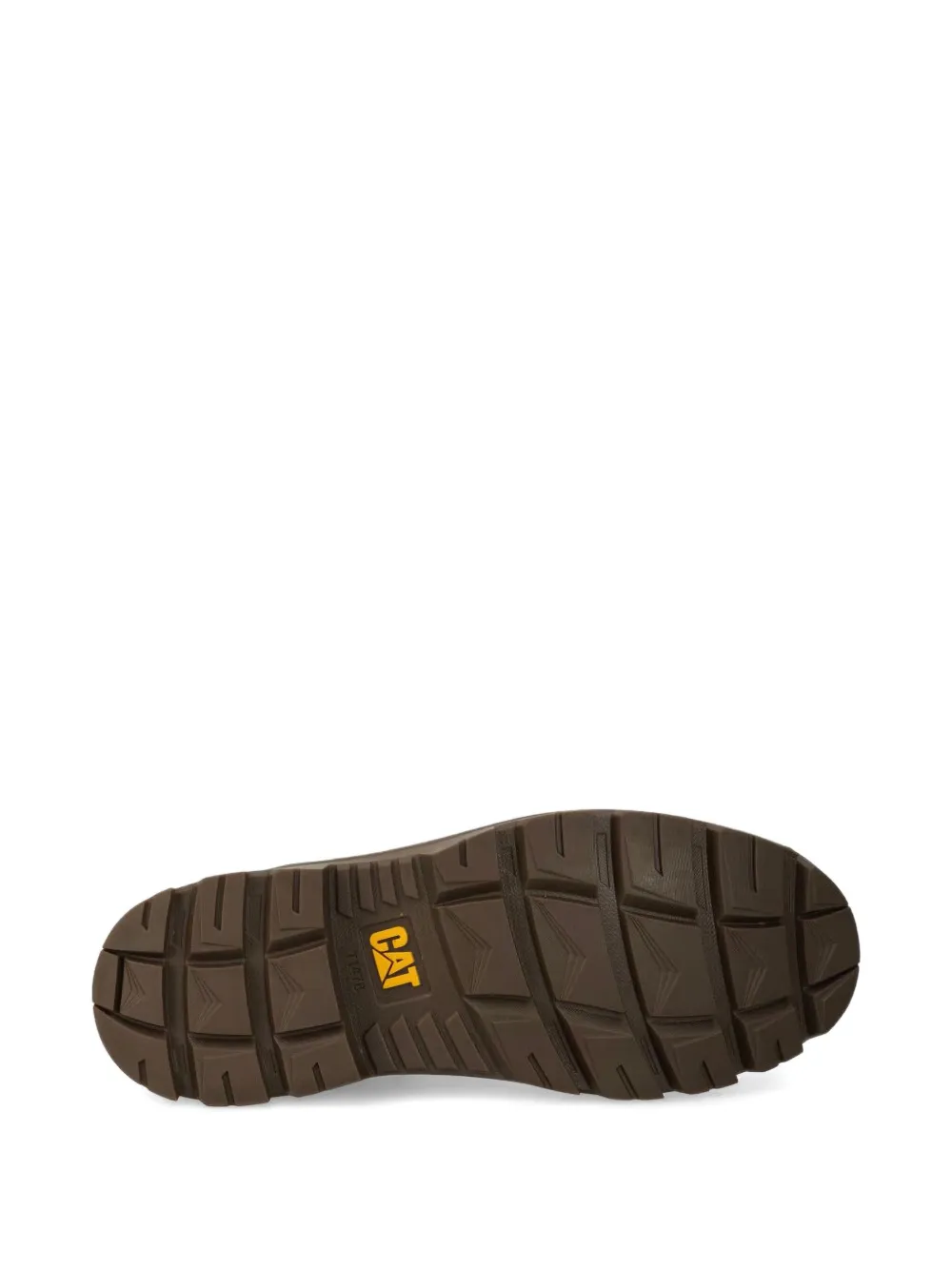 caterpillar lace-up leather boots Brown