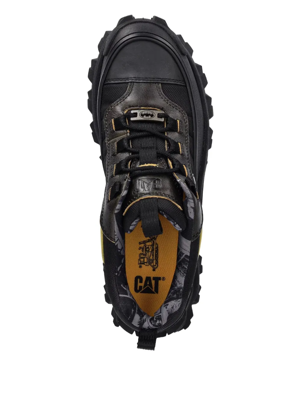 caterpillar x Batman Intruder chunky sneakers Zwart