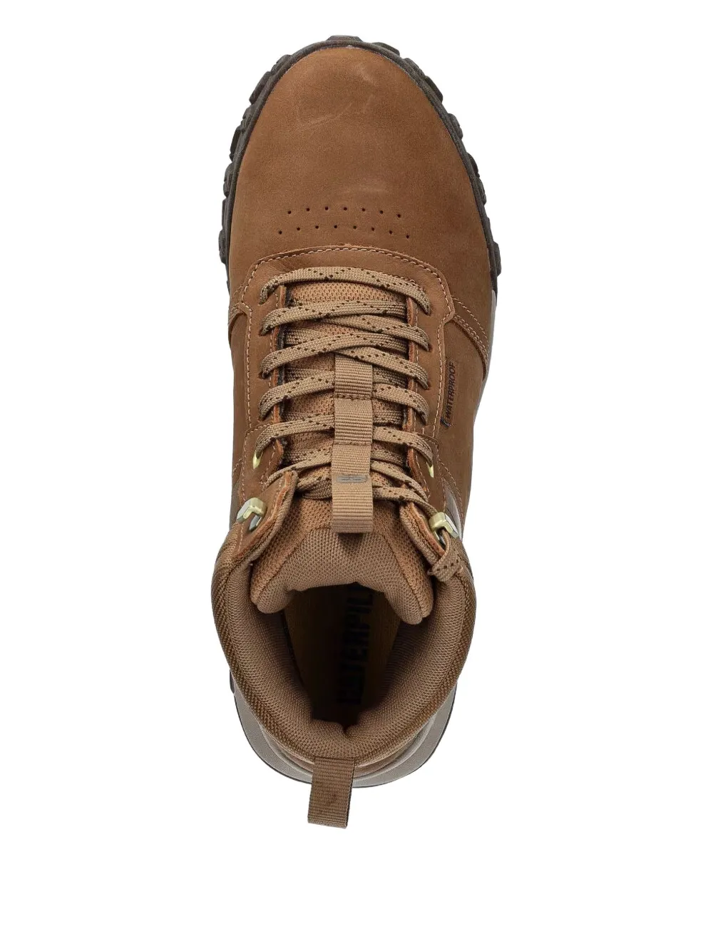 caterpillar Hex Ready padded leather boots Brown