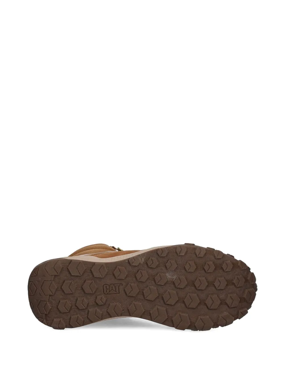 caterpillar Hex Ready padded leather boots Brown
