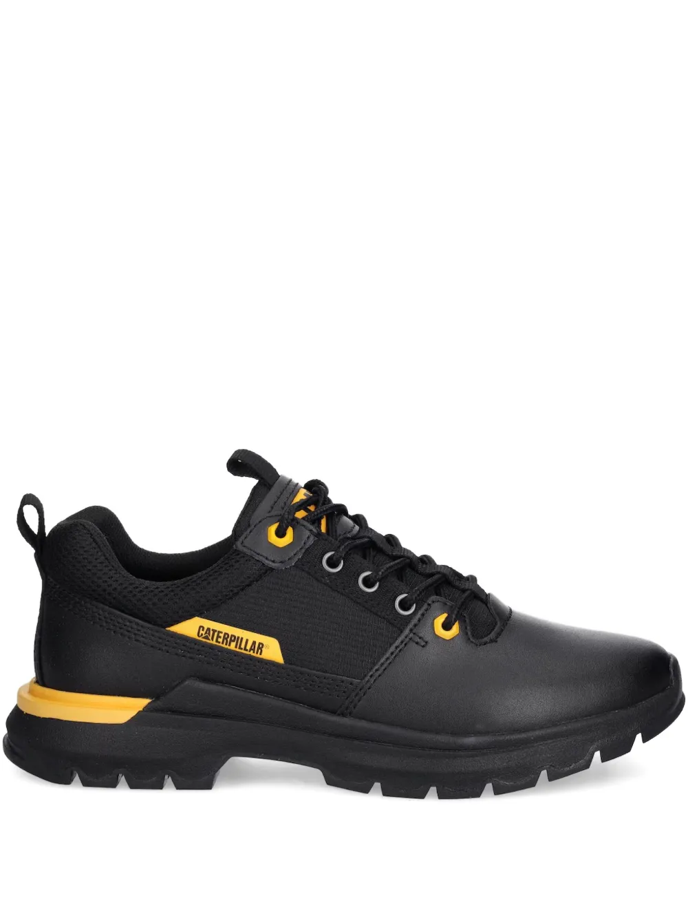 Caterpillar Colorado leren sneakers met mesh Zwart