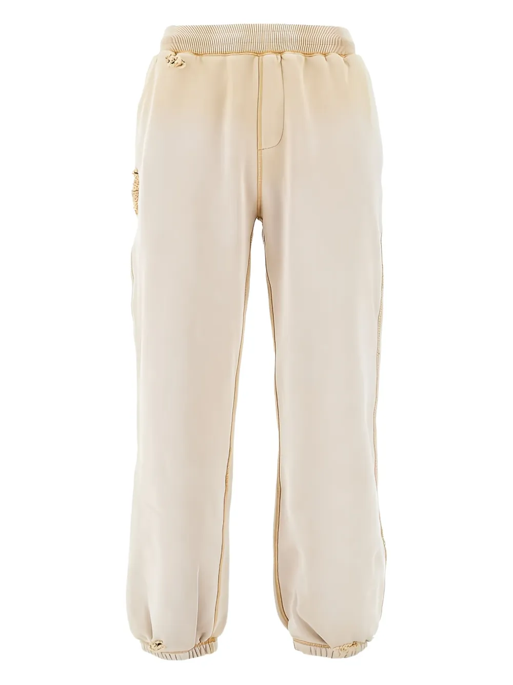 COLE BUXTON distressed cuffed joggers | Neutrals | Image 1