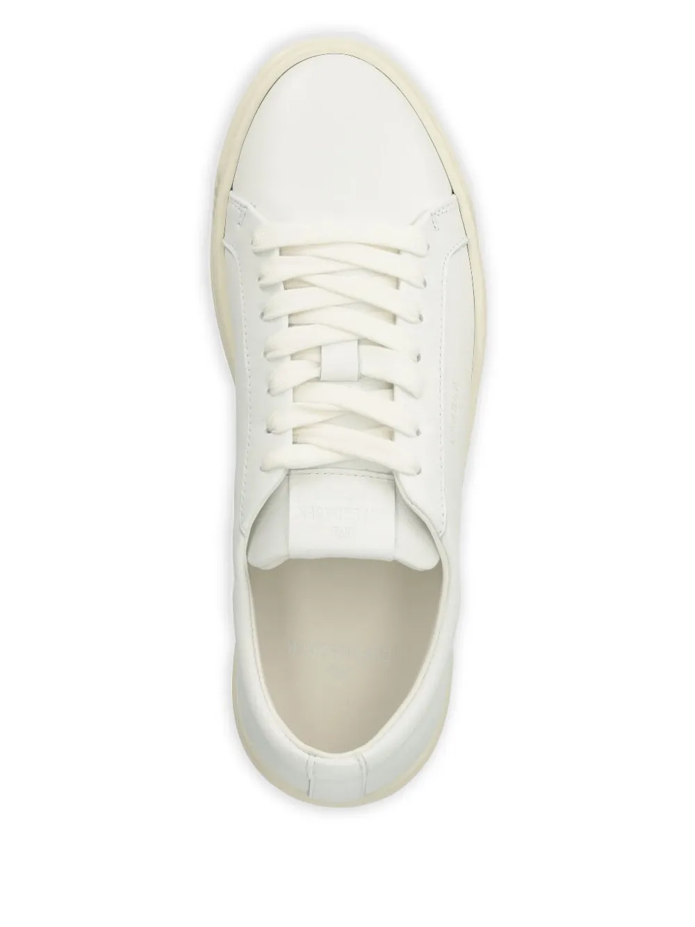 Copenhagen Platform Lace-up Trainers In White