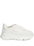 Copenhagen leather panelled platform sneakers - White