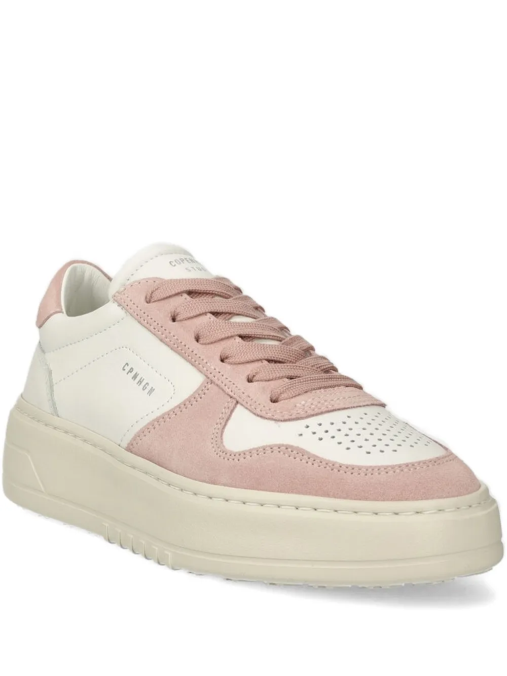Copenhagen Leather Low-top Sneakers In White