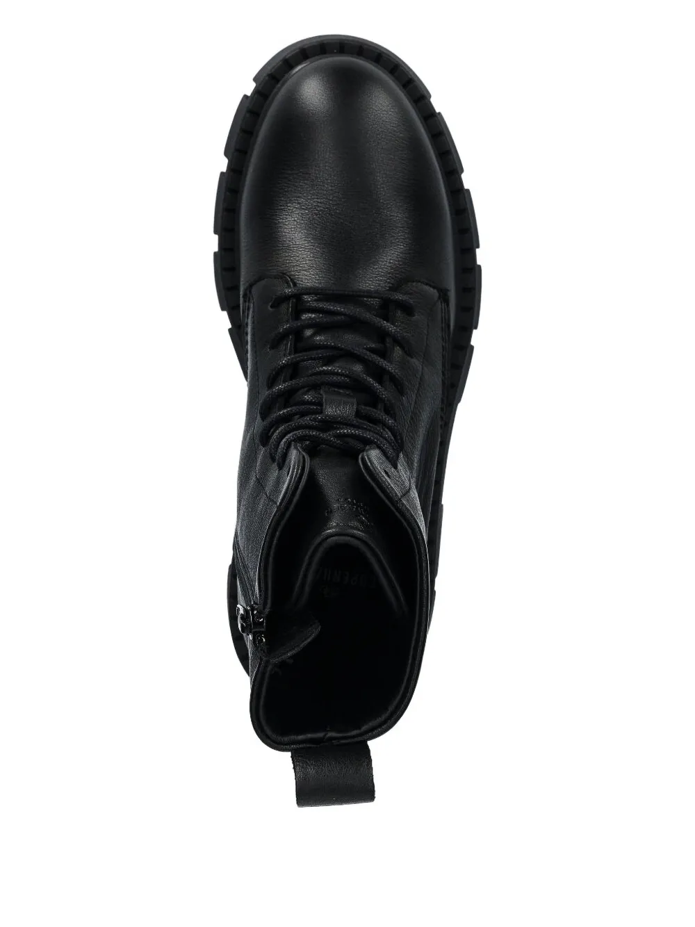 Copenhagen lace-up combat boots Black
