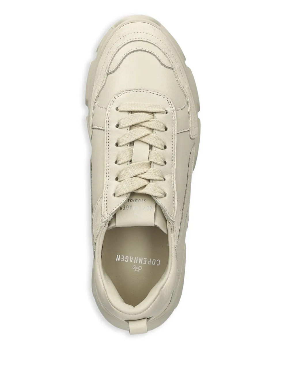 Copenhagen Cph46 Chunky-platform Sneakers In White