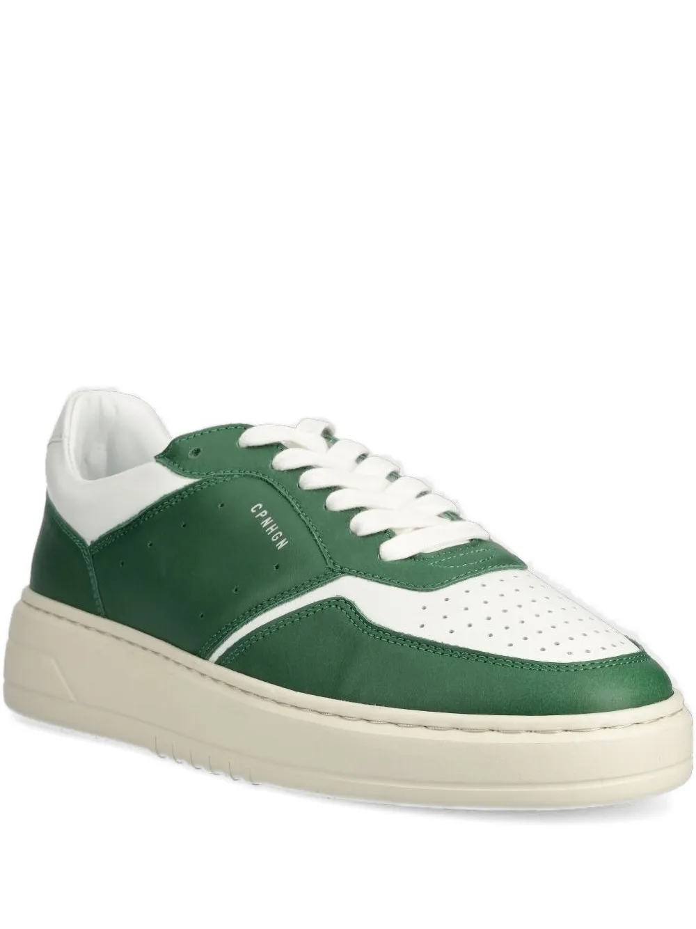 Copenhagen CPH1M perforated leather sneakers Green