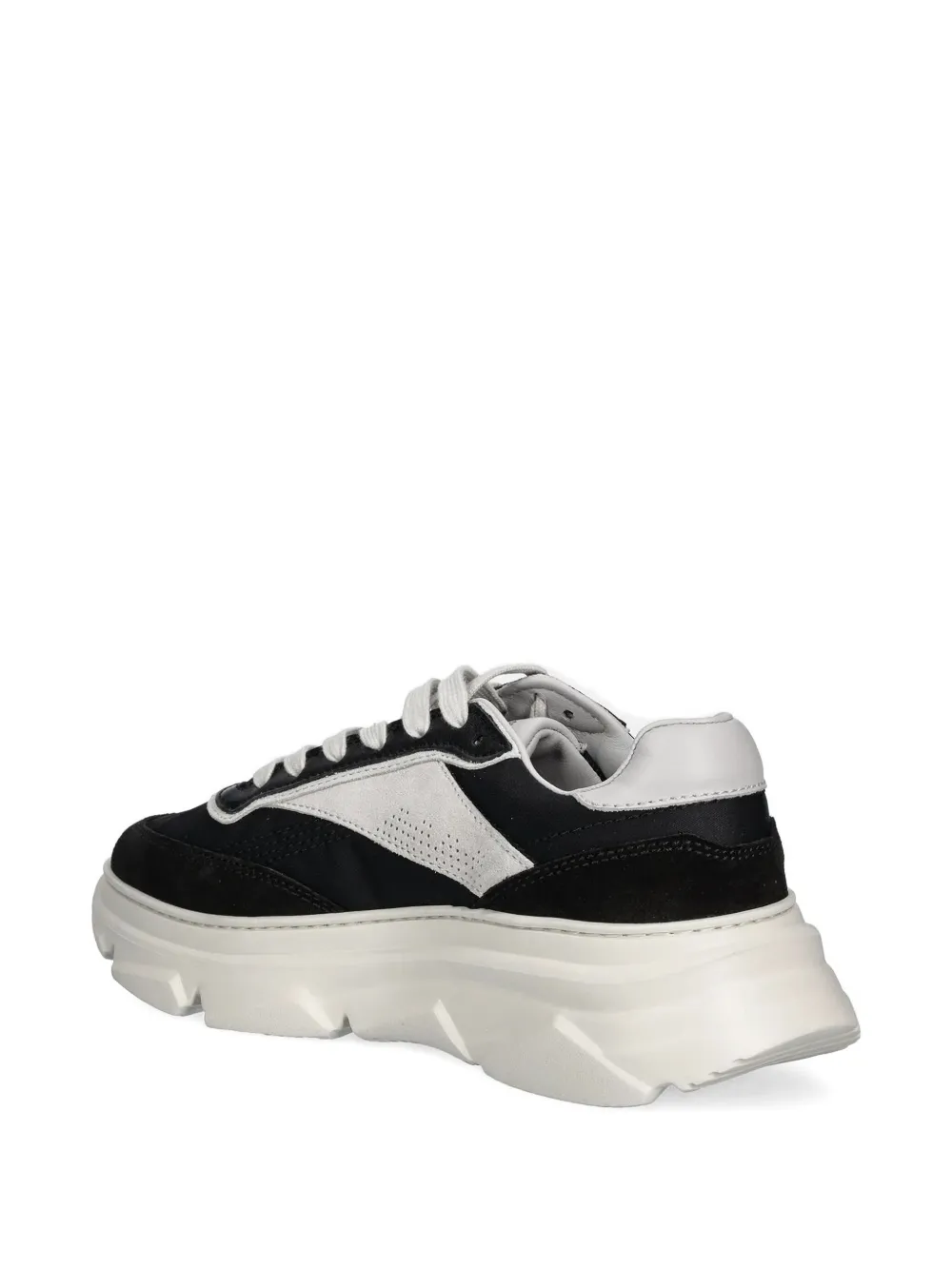 Copenhagen Cph56 Perforated Panelled Sneakers In Black
