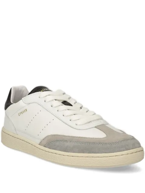 Copenhagen leather panelled lace-up sneakers 