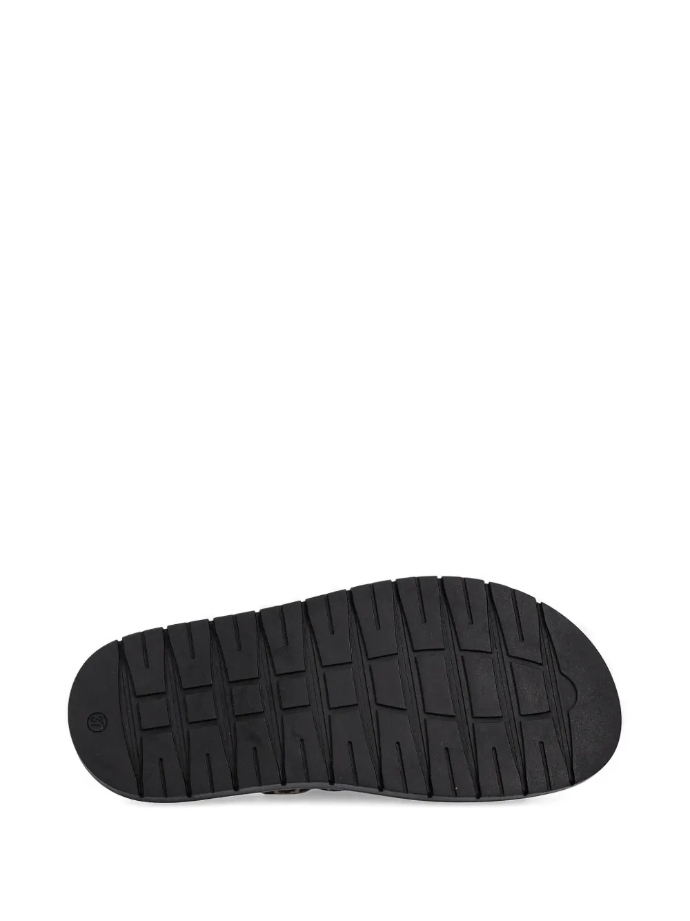 Copenhagen Leopard-print Sandals In Black