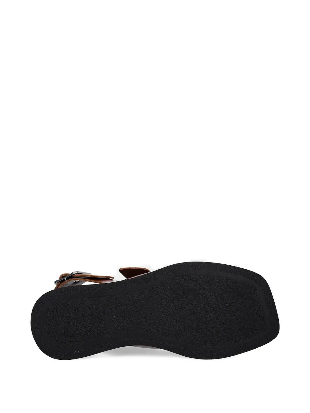 Copenhagen Sandalen met gespdetail Bruin