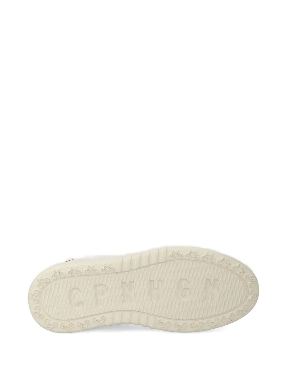 Copenhagen Leather-panelled Platform Sneakers In White