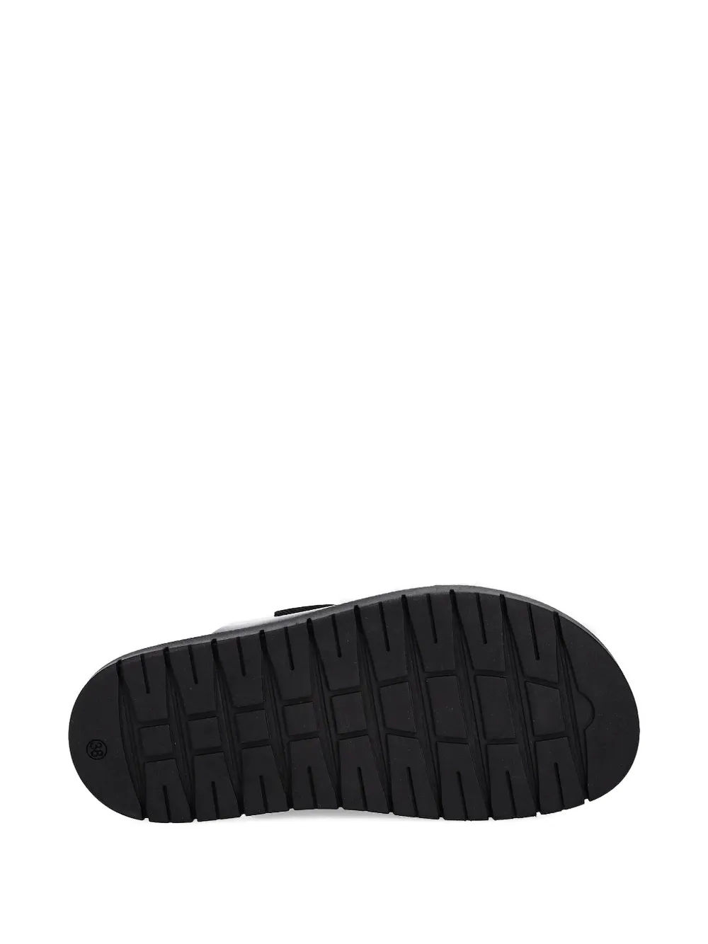 Copenhagen Buckle Sandals In Black