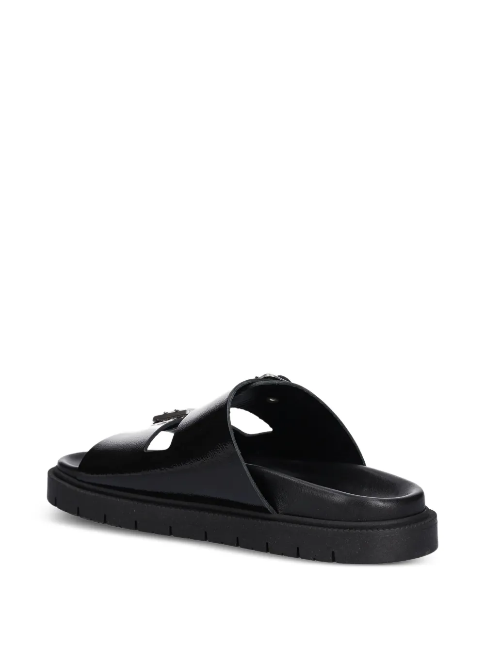 Copenhagen Sandalen met gesp Zwart