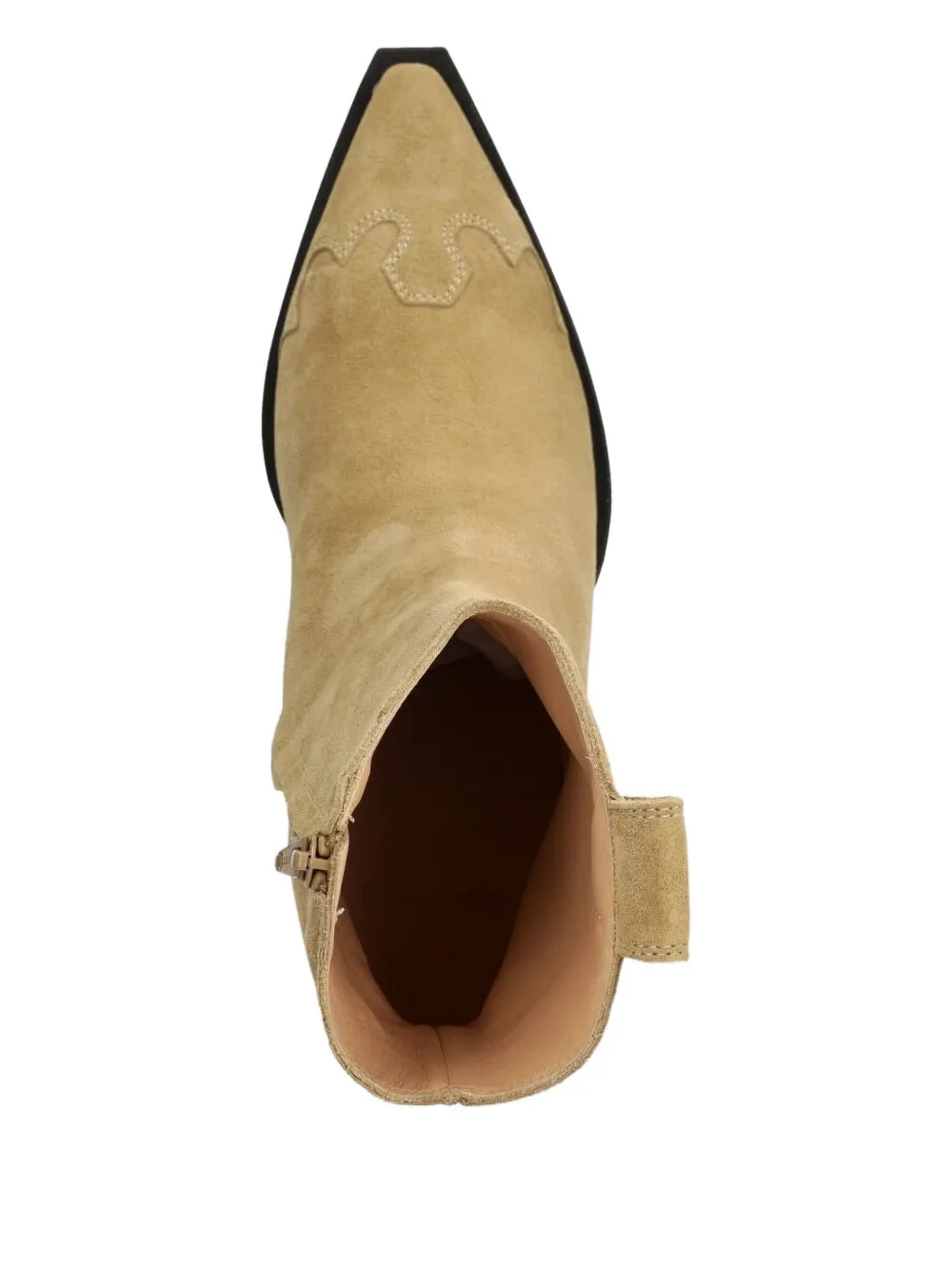 Copenhagen Pointed-toe Boots In Brown