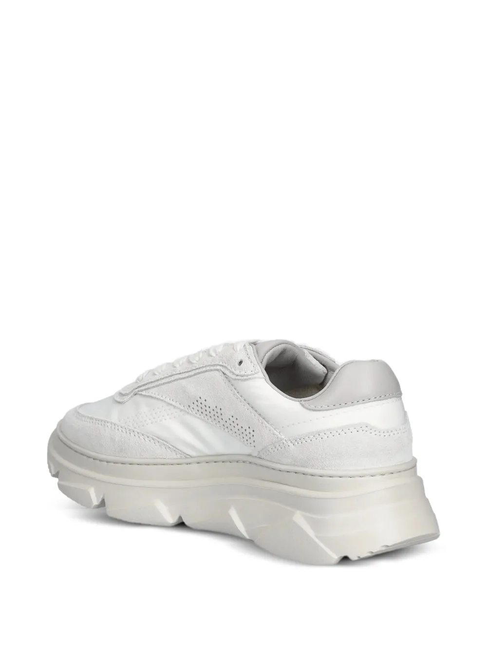 Copenhagen Chunky sneakers met leren vlakken - Wit