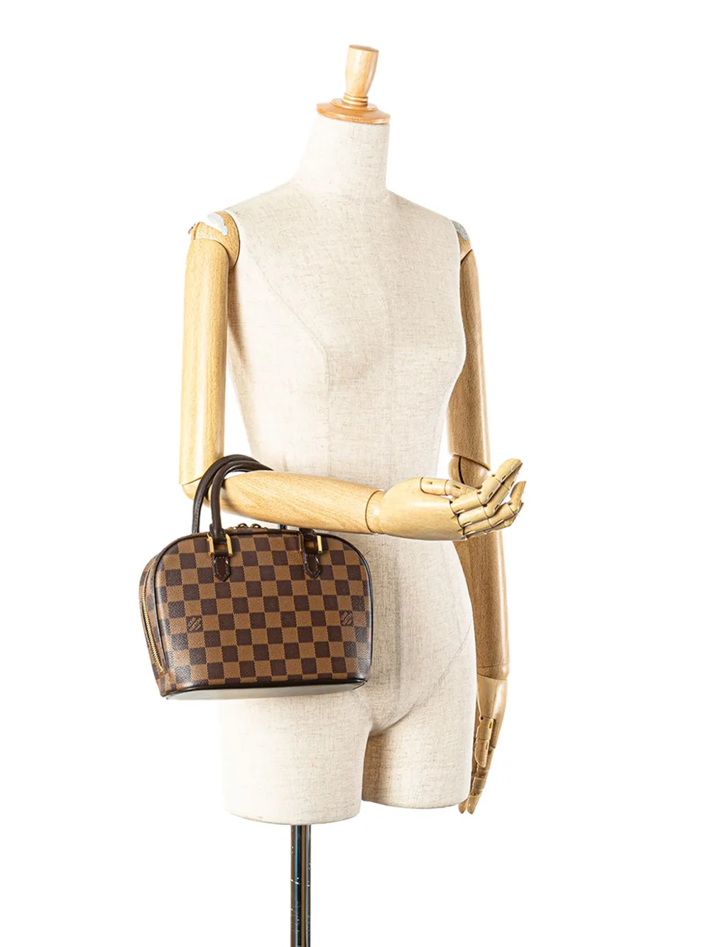 Louis Vuitton Pre-Owned 2001 Damier Ebene Mini Sarria handbag | Pre-Owned | Image 2