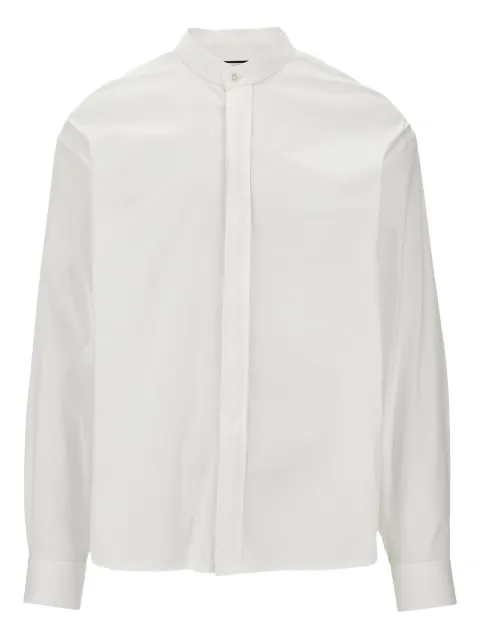 Emporio Armani collarless shirt