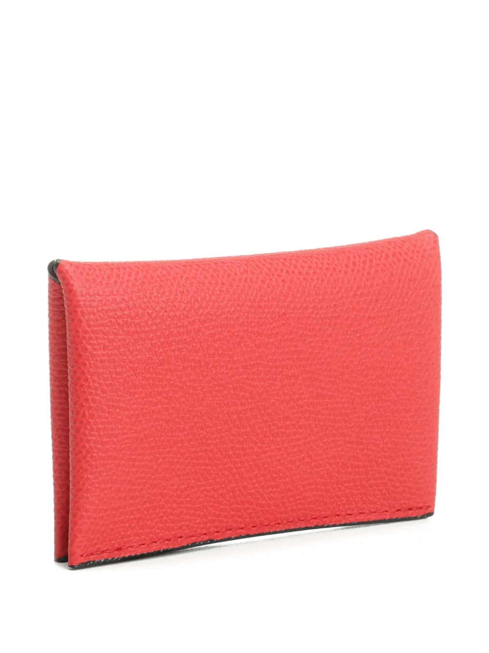 Valextra Leren pasjeshouder Rood