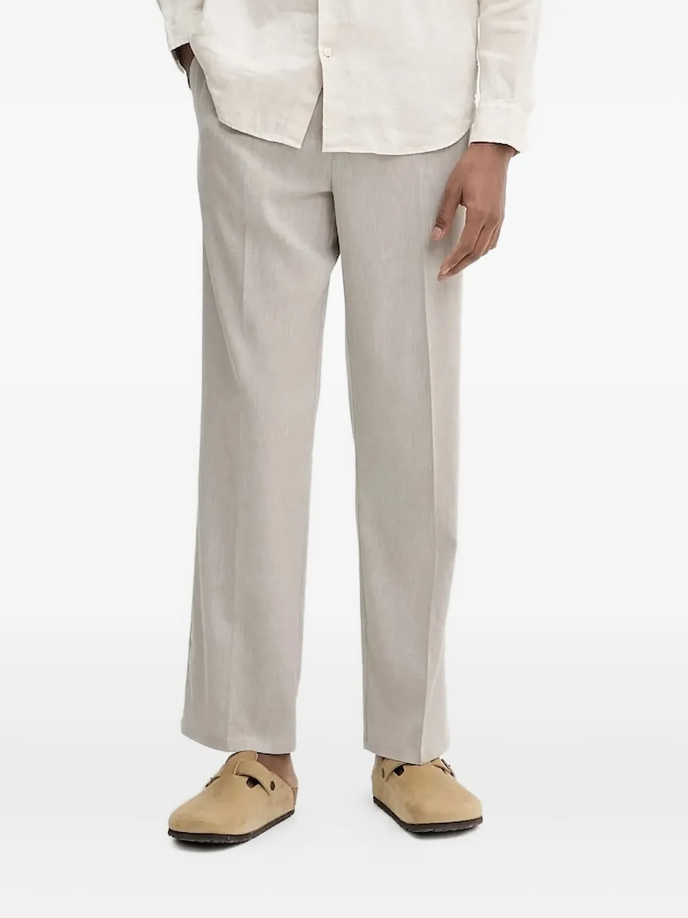 Les Deux welt-pocket trousers | Grey | Image 1