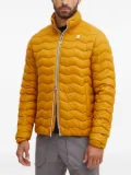 K-Way Valentine quilted-pattern jacket - Yellow