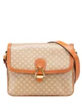 Céline Pre-Owned 2010 Macadam Coated Canvas crossbody bag - Brown
