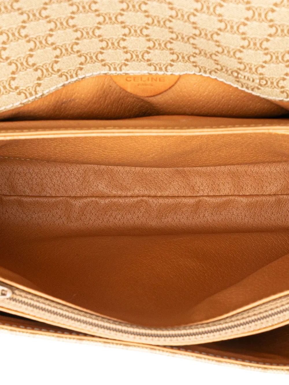 Pre-owned Celine 2010 Macadam Coated Canvas Crossbody Bag