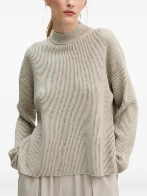 Pull côtelé à col roulé - Drykorn - Modalova