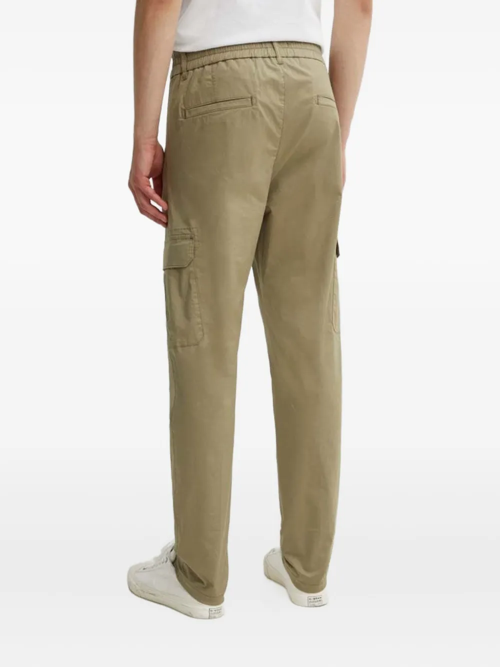 Drykorn Cargo broek met elastische taille - Beige