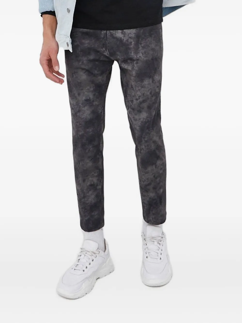 Drykorn Straight broek Zwart