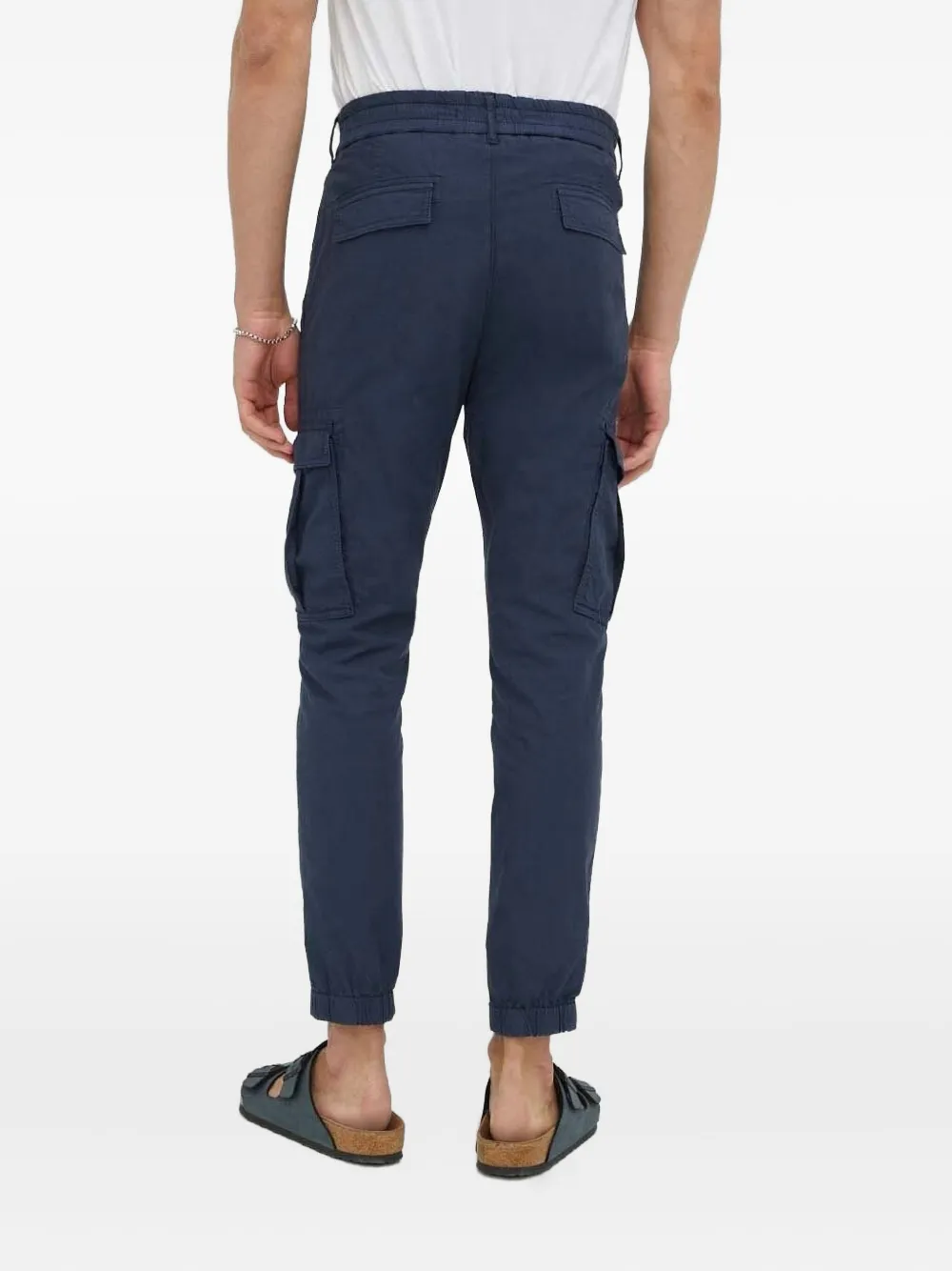Drykorn cargo-pocket drawstring sneakers - Blauw