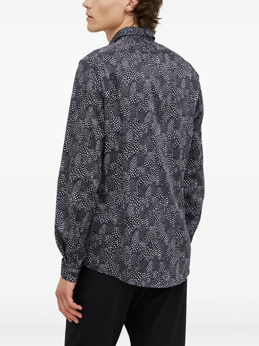 Drykorn Overhemd met stippen - Blauw