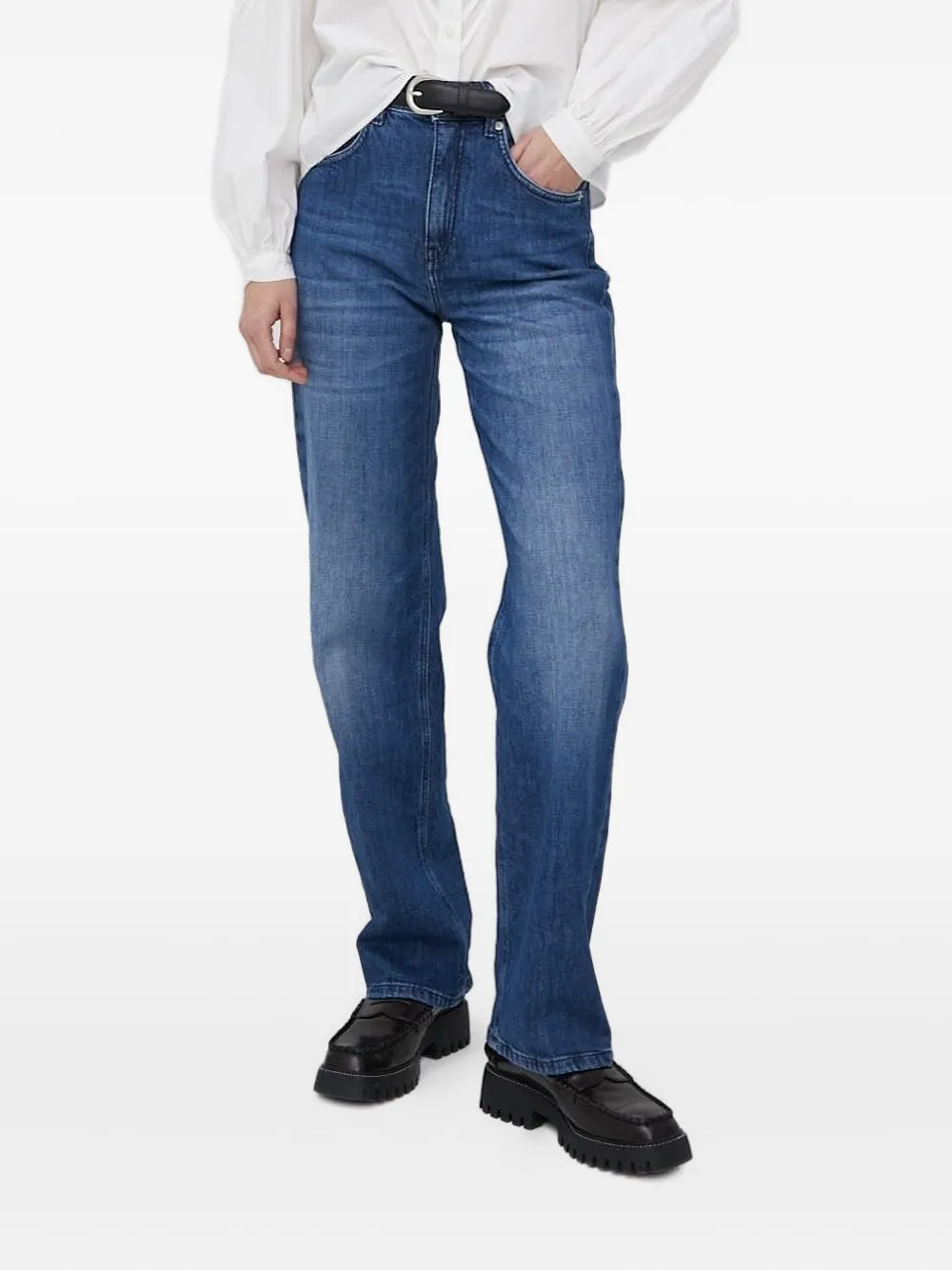 Drykorn faded-effect jeans | Blue | Image 1