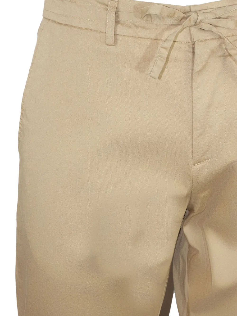 Canali drawstring cotton trousers Beige
