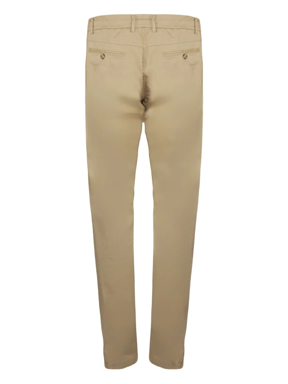 Canali drawstring cotton trousers Beige
